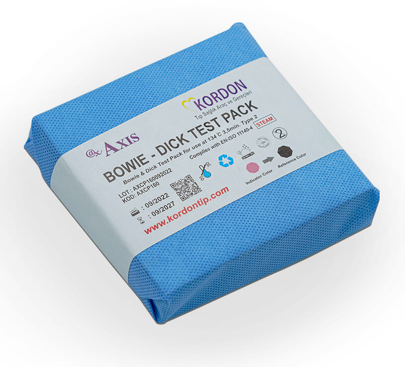 AXCP130 - 200 Wrapped Bowie Dick Test Pack